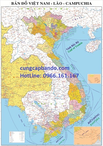 Bản đồ Việt Nam khổ lớn giá rẻ siêu chất lượng