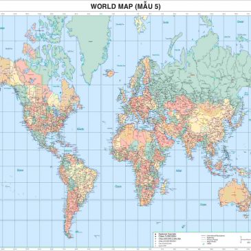 Địa chỉ bán bản đồ các nước trên thế giới uy tín chất lượng