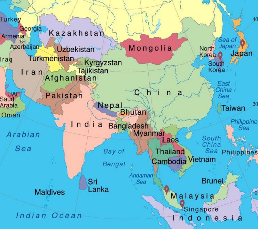 Bản đồ châu Á tiếng Việt: Với bản đồ châu Á bằng tiếng Việt của chúng tôi, bạn sẽ không còn phải lo lắng về việc không hiểu được các biểu tượng và ký hiệu trên bản đồ. Tận hưởng chuyến du lịch chỉ với một cú nhấp chuột, để khám phá vùng đất phức tạp nhất trên thế giới với sự dẫn đường của trang web của chúng tôi!
