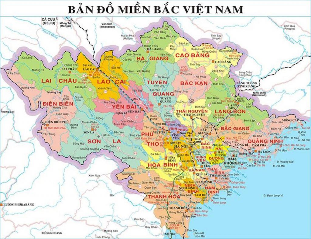 Bản đồ miền Bắc Việt Nam chất lượng cao 2024 với độ chi tiết cao giúp bạn hiểu rõ hơn về các địa danh, biên giới, con đường… là một công cụ hữu ích để đi du lịch, hoặc trong kinh doanh. Hình ảnh sắc nét, dễ đọc, dễ hiểu giúp người dùng tiết kiệm thời gian tìm kiếm thông tin.