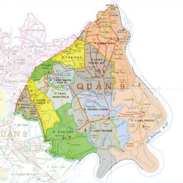 Bản đồ quận 9 tphcm