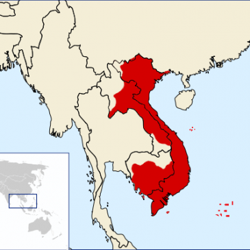 Bản đồ Việt Nam thời Nguyễn vào thế kỷ 19