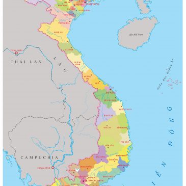 Bản đồ Việt Nam HD rõ nét chính xác nhất