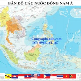 Bản Đồ Các Nước Đông Nam Á