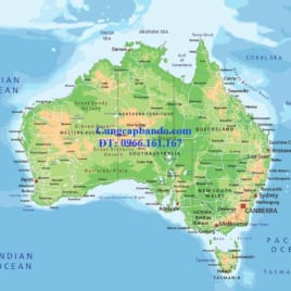 Bản Đồ Nước Úc