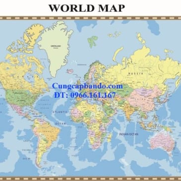 Chỗ bán tranh bản đồ thế giới ở đâu
