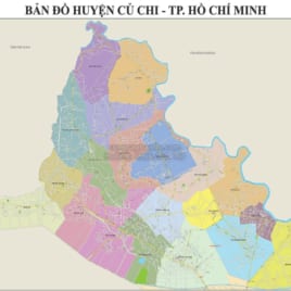 Bản Đồ Huyện Củ Chi Thành Phố Hồ Chí Minh