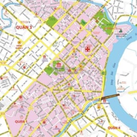 Bản Đồ Quận 1 Thành Phố Hồ Chí Minh