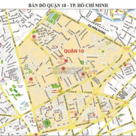 Bản Đồ Quận 10 Thành Phố Hồ Chí Minh