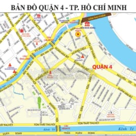 Bản Đồ Quận 4 Thành Phố Hồ Chí Minh