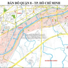 Bản Đồ Quận 8 Thành Phố Hồ Chí Minh